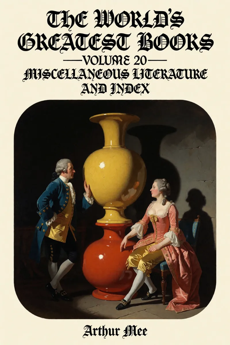 Cover of The World's Greatest Books — Volume 20 — Miscellaneous Literature and Index by Arthur Mee
