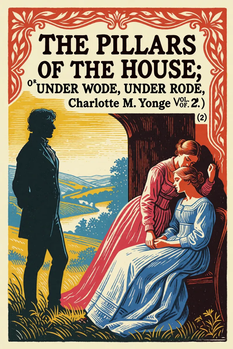 Cover of The Pillars of the House; Or, Under Wode, Under Rode, Vol. 2 (of 2) by Charlotte M. Yonge