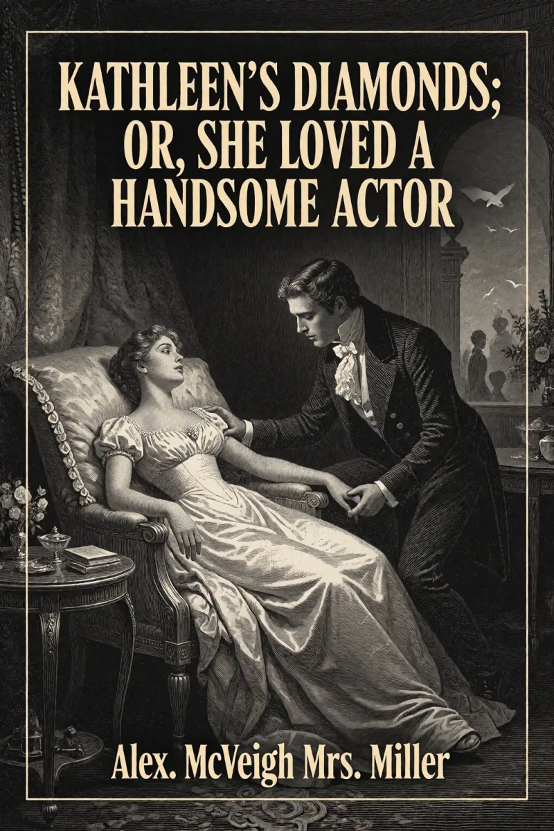 Cover of Kathleen's Diamonds; or, She Loved a Handsome Actor by Alex. McVeigh Mrs. Miller