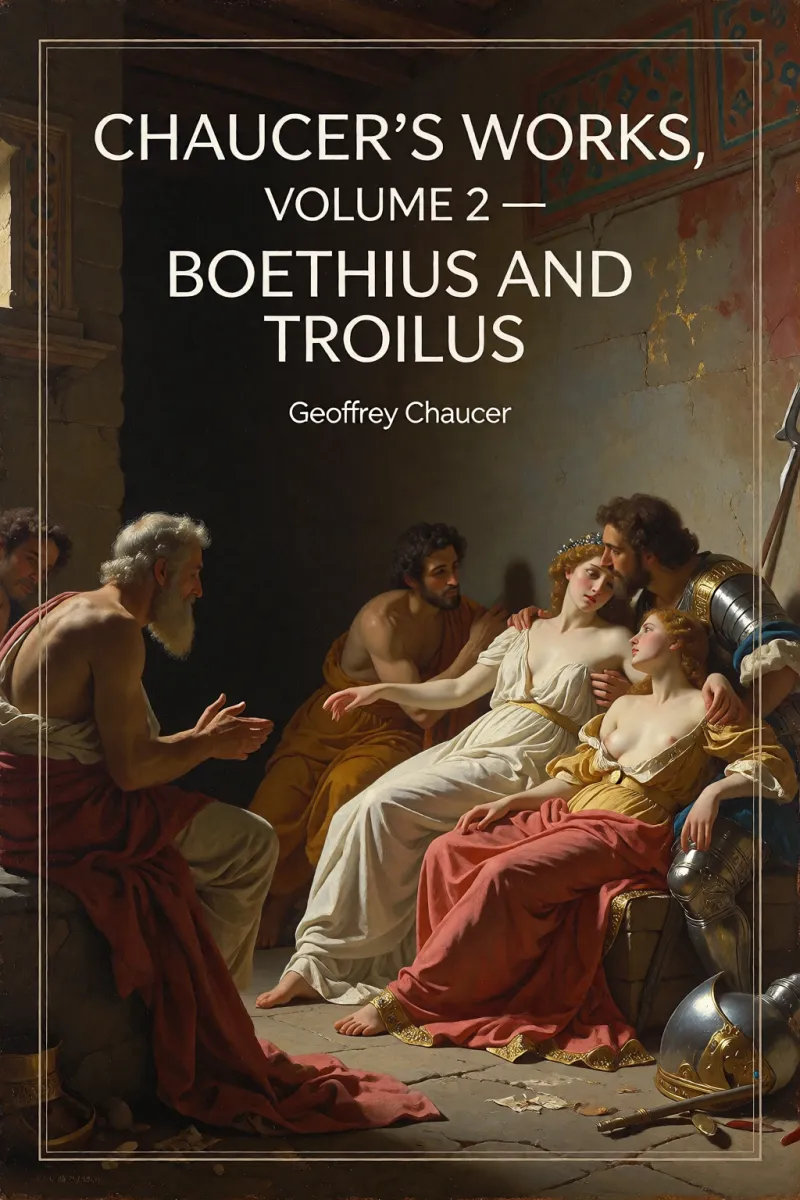 Cover of Chaucer's Works, Volume 2 — Boethius and Troilus by Geoffrey Chaucer