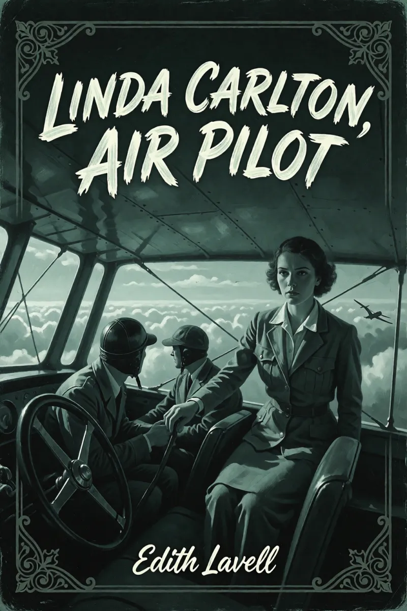 Cover of Linda Carlton, Air Pilot by Edith Lavell