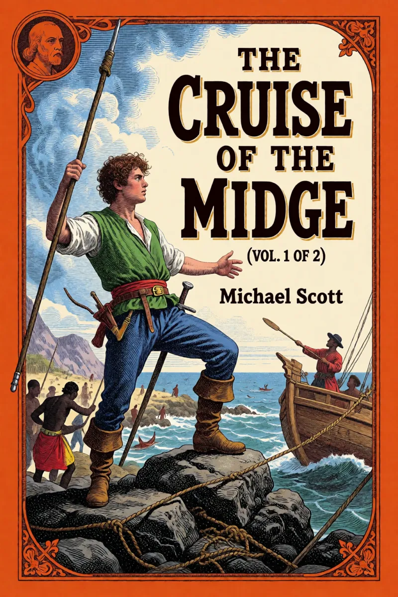 Cover of The Cruise of the Midge (Vol. 1 of 2) by Michael Scott