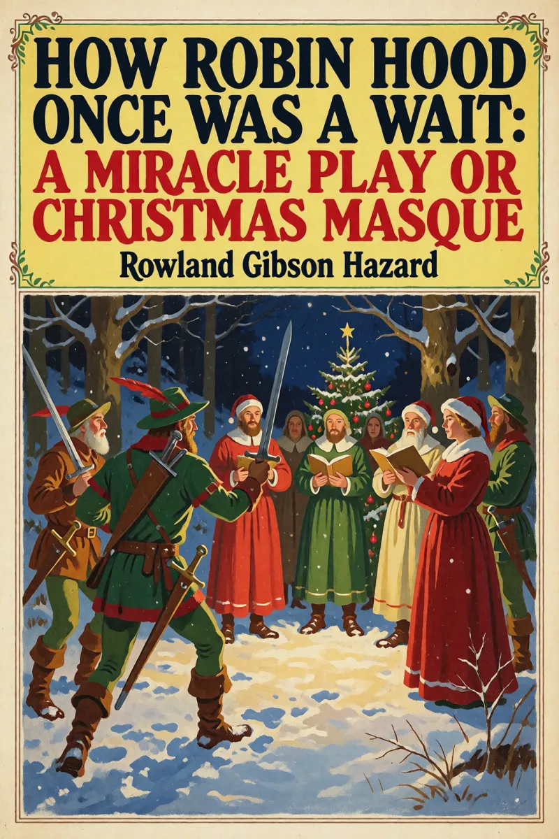Cover of How Robin Hood Once Was a Wait: A Miracle Play or Christmas Masque by Rowland Gibson Hazard
