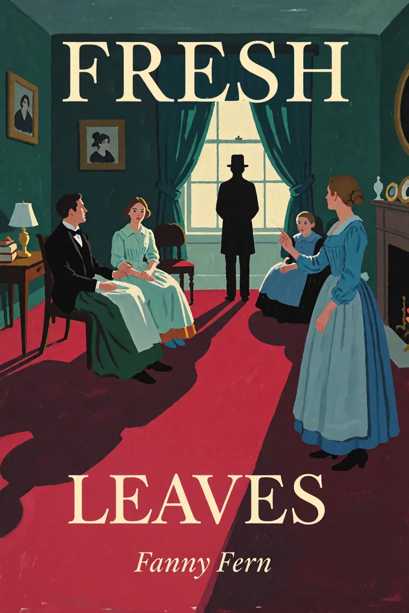 Cover of Fresh Leaves by Fanny Fern