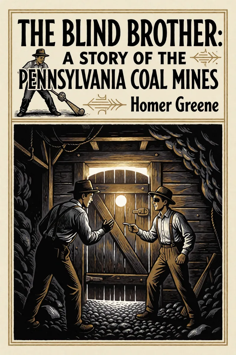 Cover of The Blind Brother: A Story of the Pennsylvania Coal Mines by Homer Greene