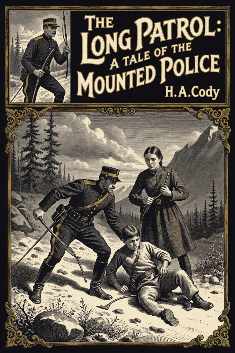 Cover of The Long Patrol: A Tale of the Mounted Police by H. A. Cody