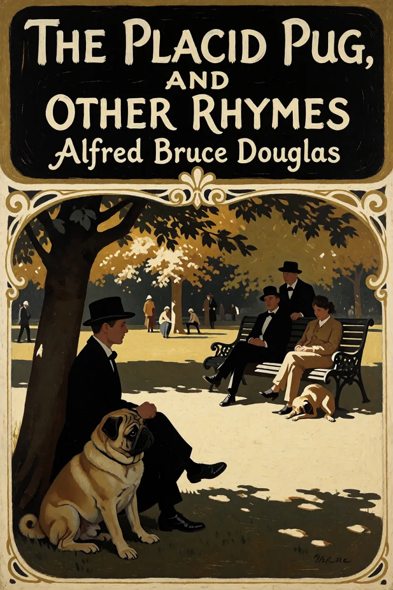 Cover of The Placid Pug, and Other Rhymes by Alfred Bruce Douglas