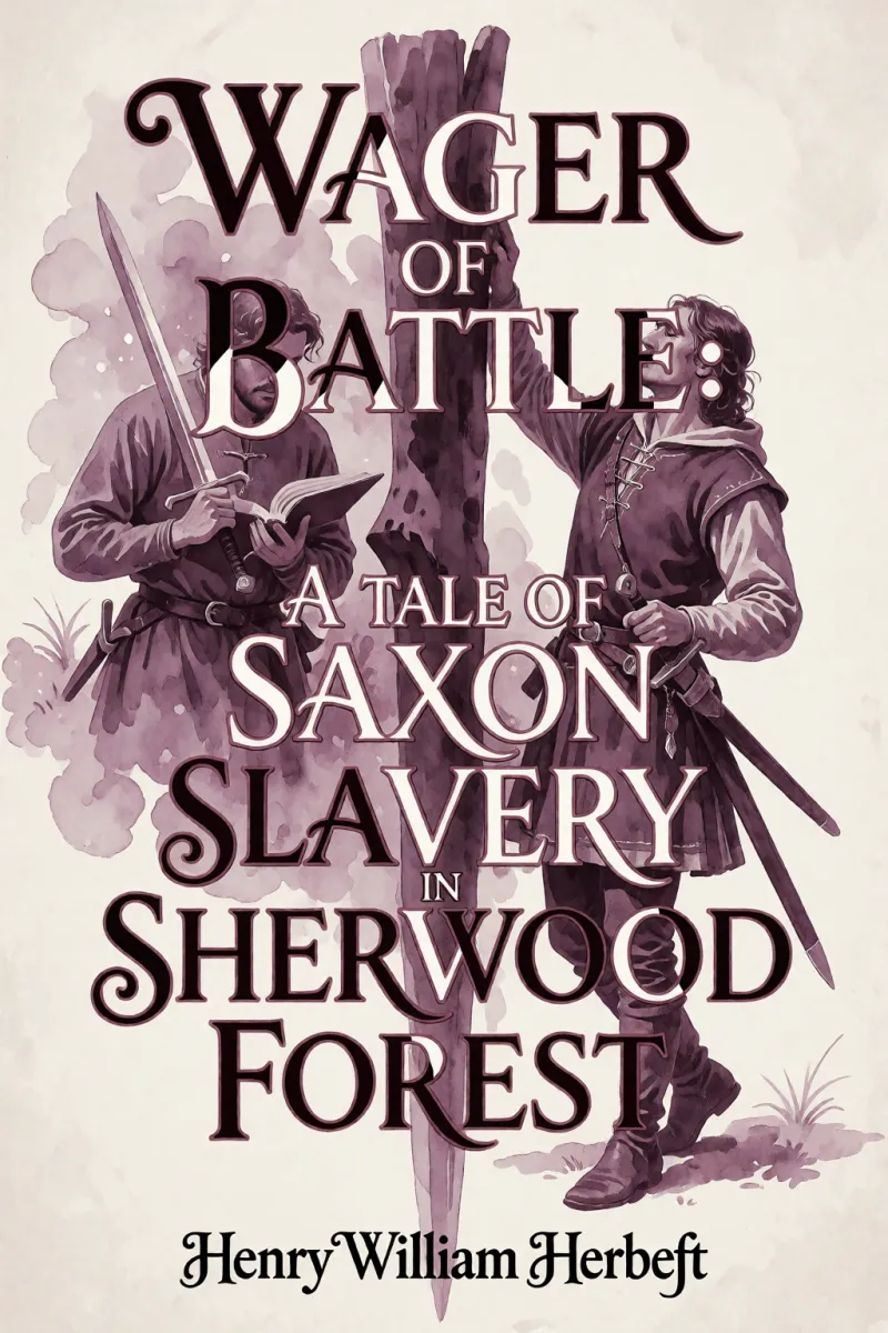 Cover of Wager of Battle: A Tale of Saxon Slavery in Sherwood Forest by Henry William Herbert