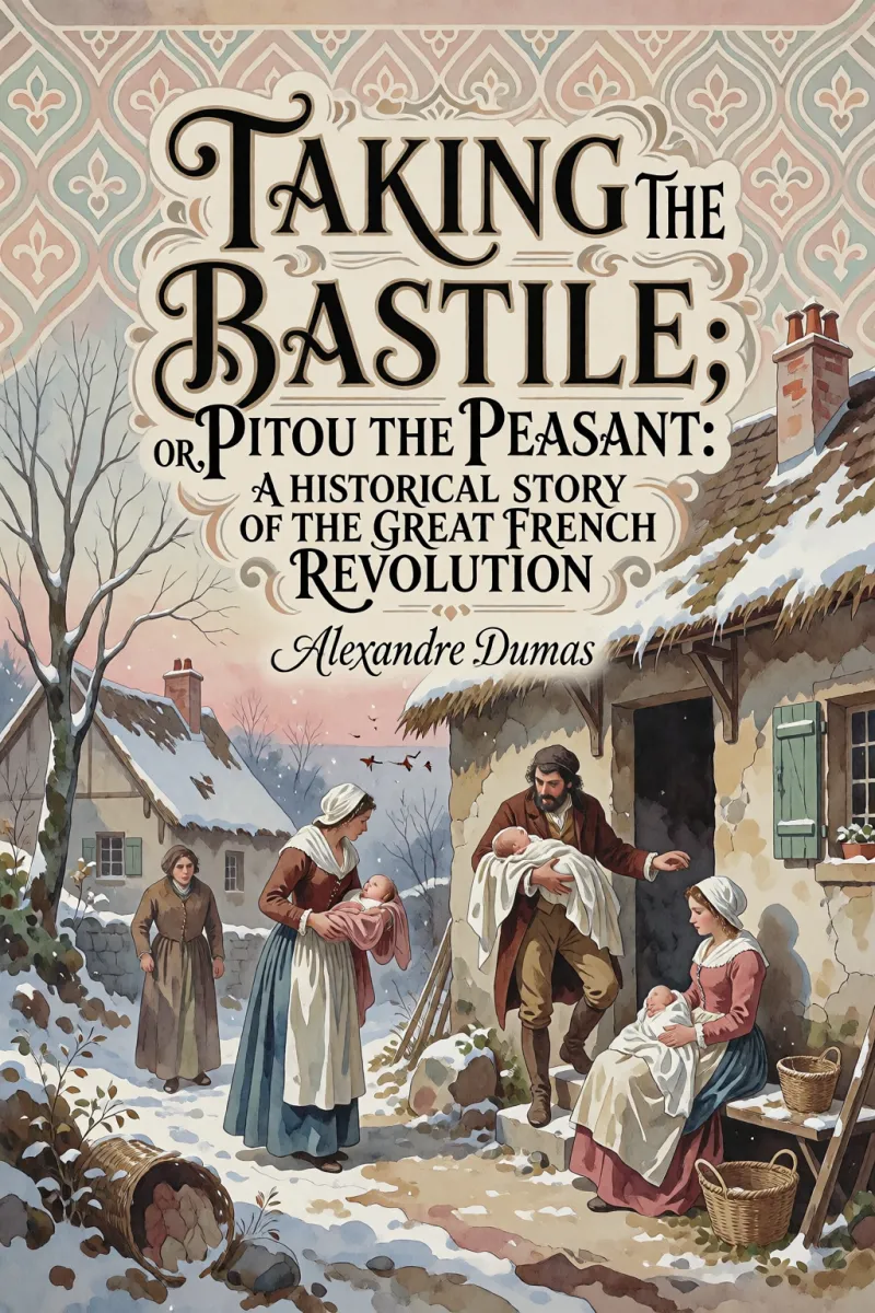 Cover of Taking the Bastile; Or, Pitou the Peasant: A Historical Story of the Great French Revolution by Alexandre Dumas
