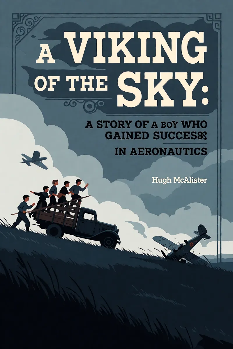 Cover of A Viking of the Sky: A Story of a Boy Who Gained Success in Aeronautics by Hugh McAlister