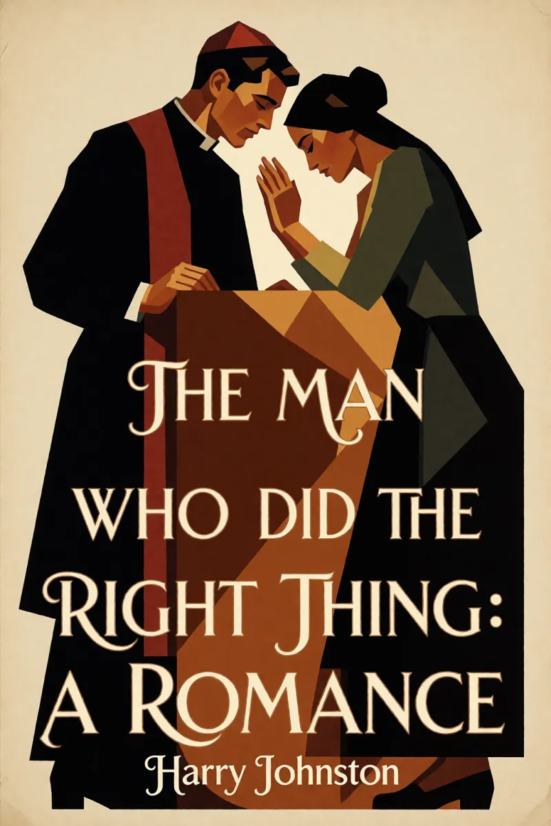 Cover of The Man Who Did the Right Thing: A Romance by Harry Johnston