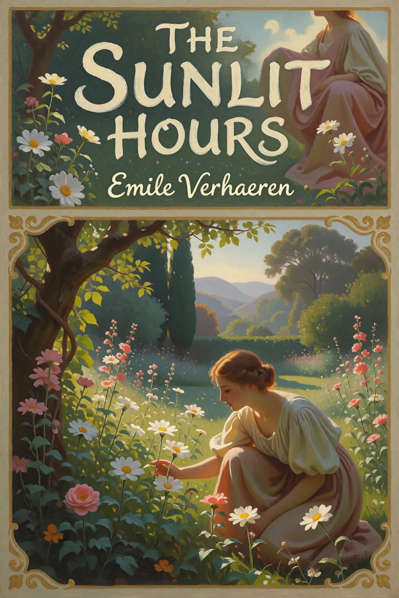 Cover of The Sunlit Hours by Emile Verhaeren