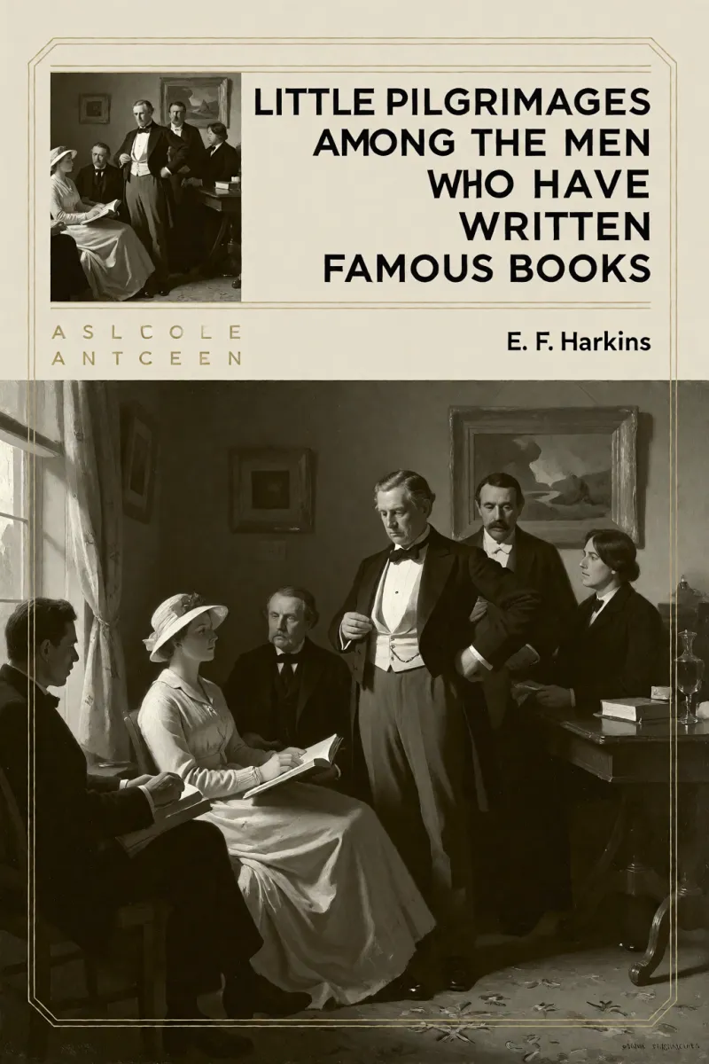 Cover of Little Pilgrimages Among the Men Who Have Written Famous Books by E. F. Harkins