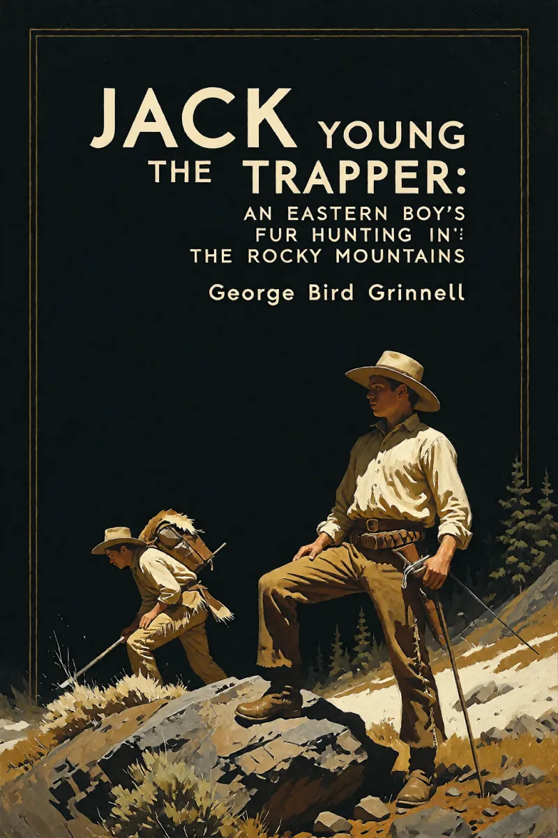 Cover of Jack the Young Trapper: An Eastern Boy's Fur Hunting in the Rocky Mountains by George Bird Grinnell