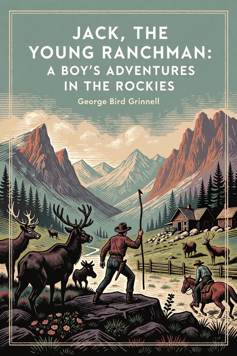 Cover of Jack, the Young Ranchman: A Boy's Adventures in the Rockies by George Bird Grinnell