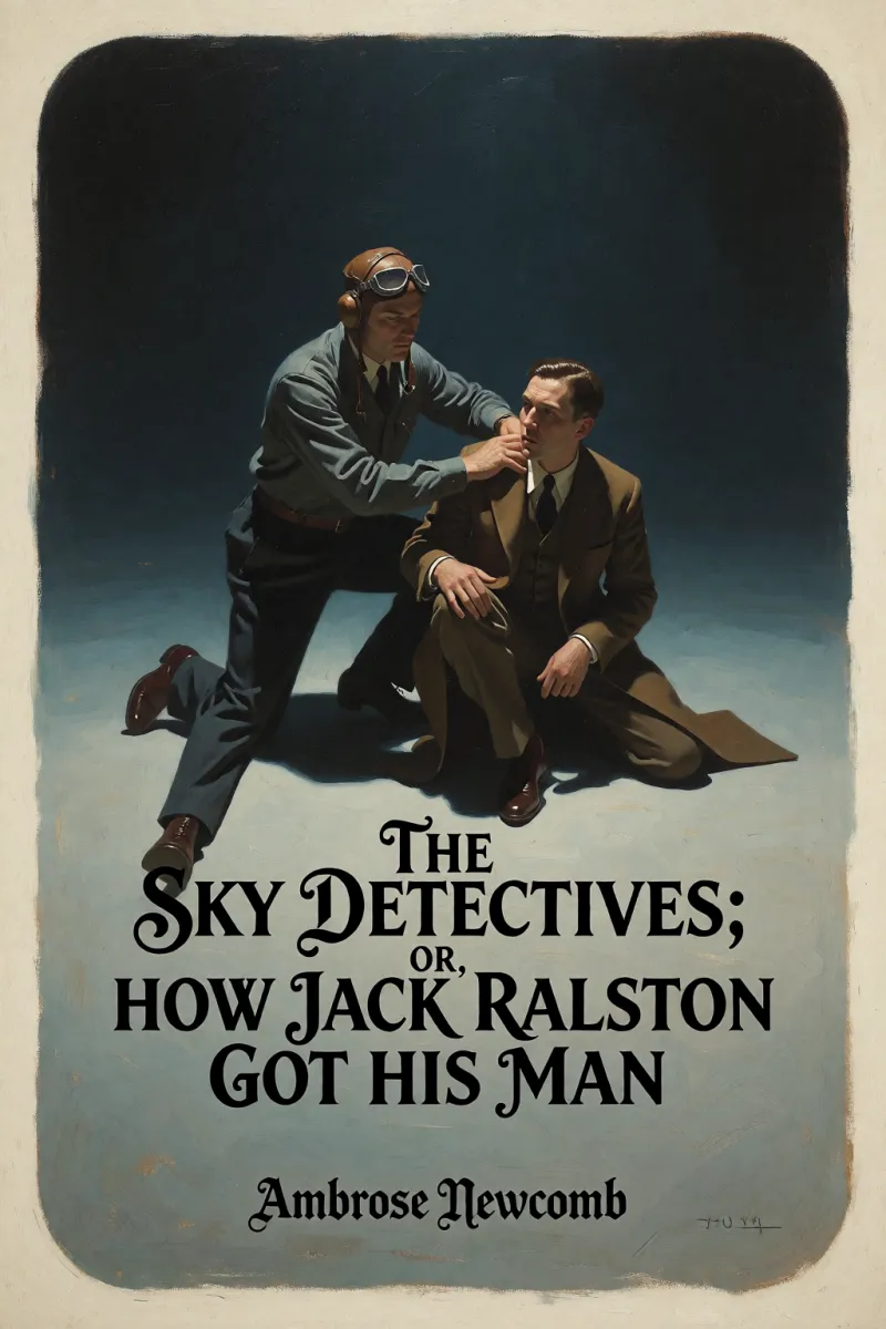 Cover of The Sky Detectives; Or, How Jack Ralston Got His Man by Ambrose Newcomb