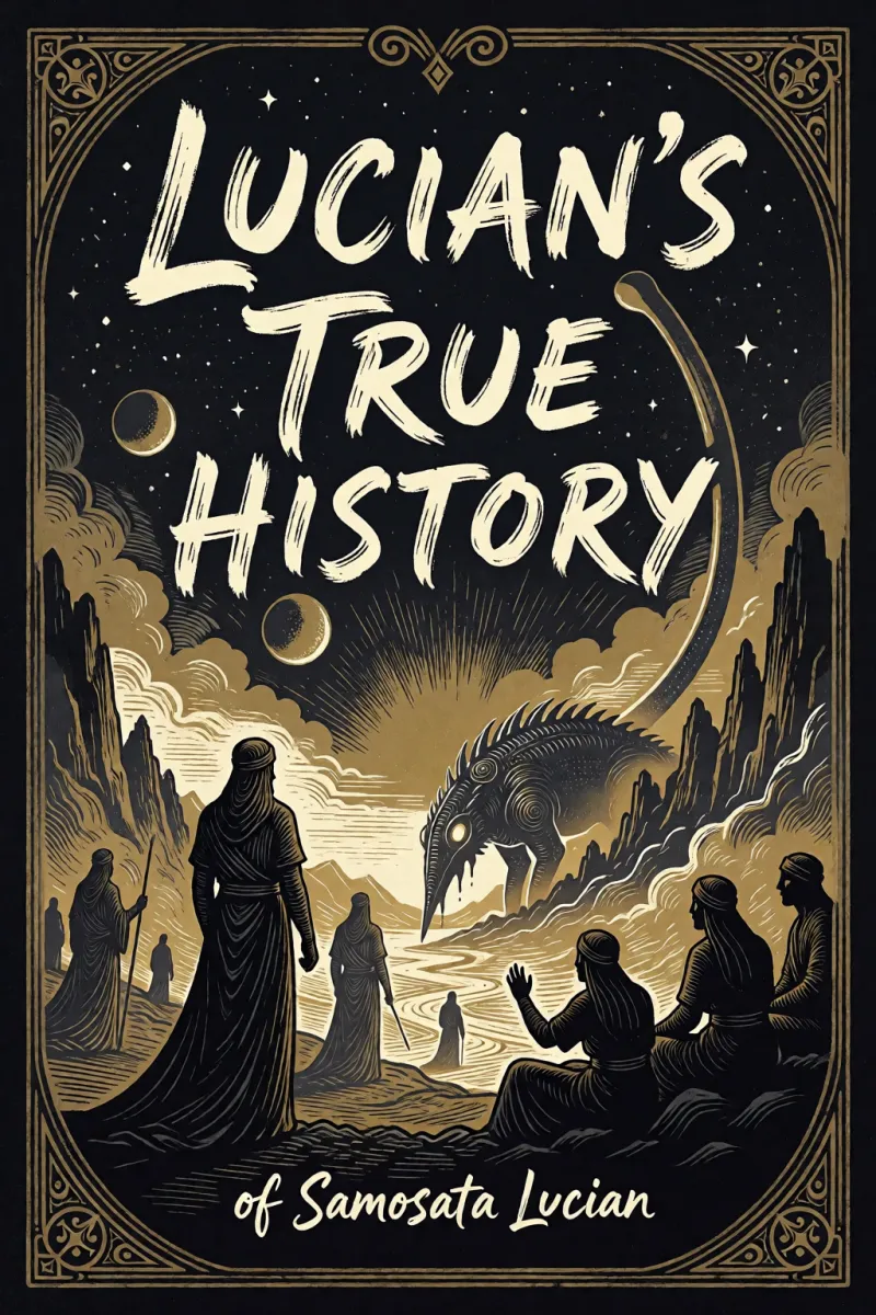 Cover of Lucian's True History by of Samosata Lucian