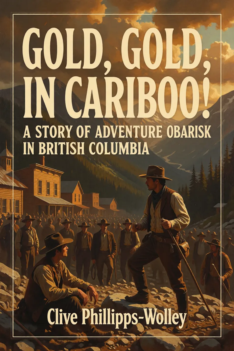 Cover of Gold, Gold, in Cariboo! A Story of Adventure in British Columbia by Clive Phillipps-Wolley