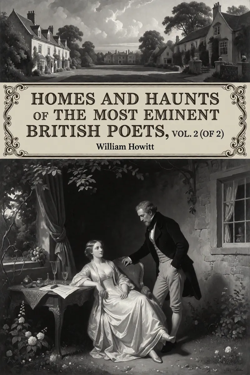 Cover of Homes and Haunts of the Most Eminent British Poets, Vol. 2 (of 2) by William Howitt