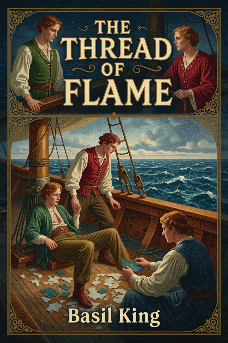 Cover of The Thread of Flame by Basil King