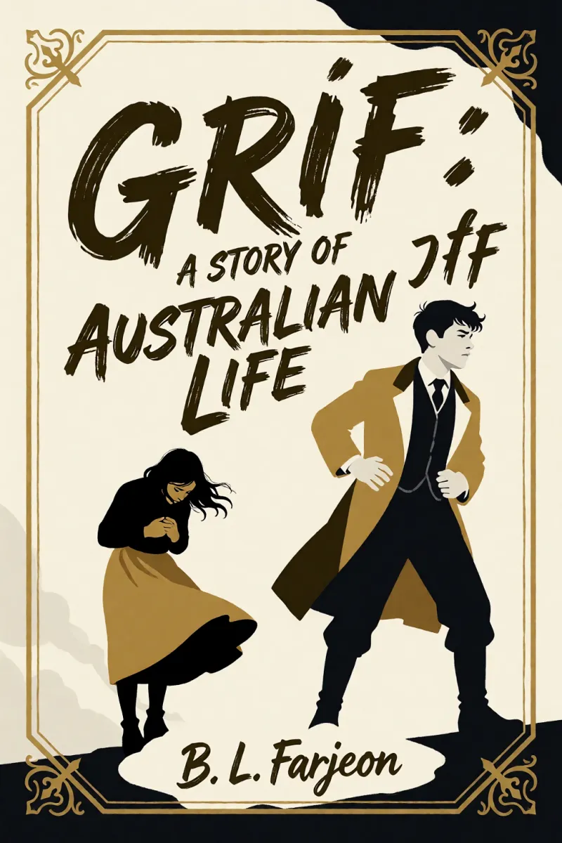 Cover of Grif: A Story of Australian Life by B. L. Farjeon
