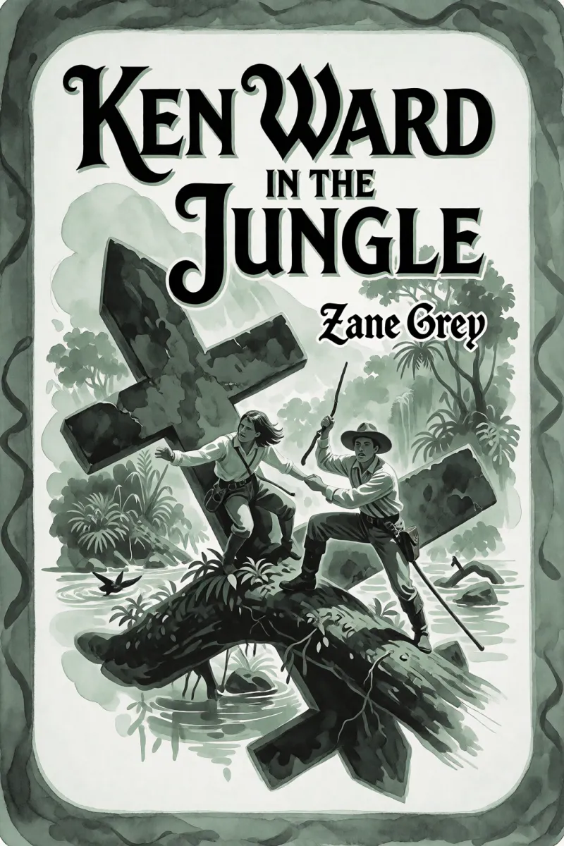Cover of Ken Ward in the Jungle by Zane Grey