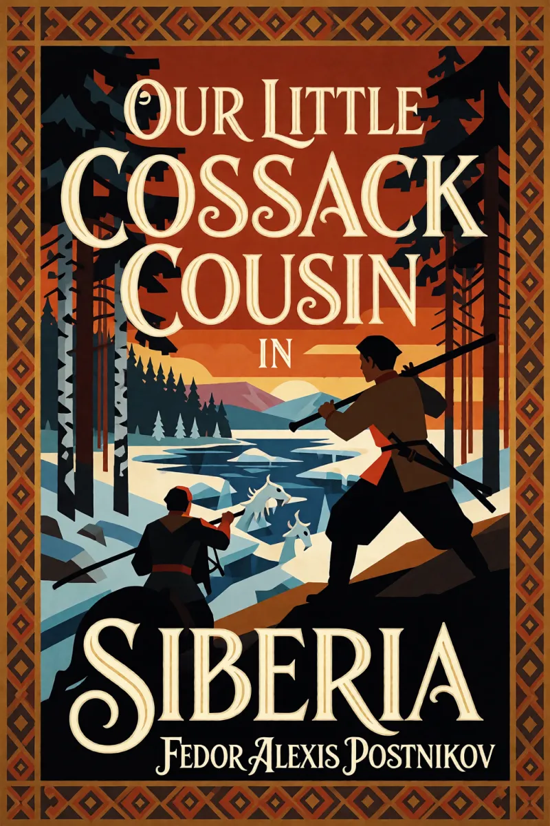 Cover of Our Little Cossack Cousin in Siberia by Fedor Alexis Postnikov