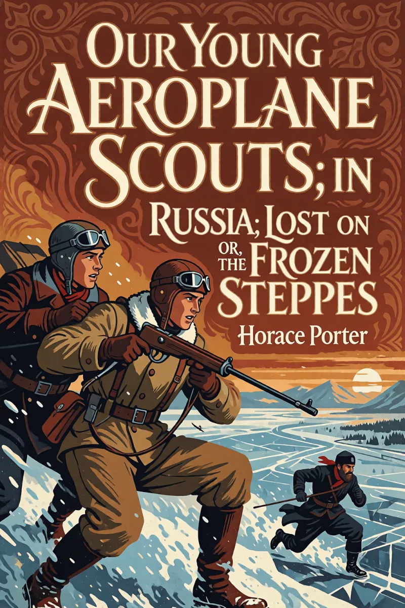 Cover of Our Young Aeroplane Scouts in Russia; or, Lost on the Frozen Steppes by Horace Porter
