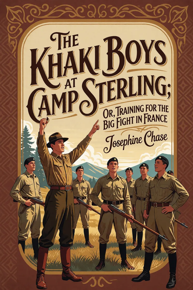 Cover of The Khaki Boys at Camp Sterling; Or, Training for the Big Fight in France by Josephine Chase