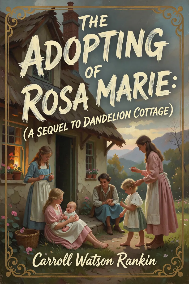 Cover of The Adopting of Rosa Marie: (A Sequel to Dandelion Cottage) by Carroll Watson Rankin