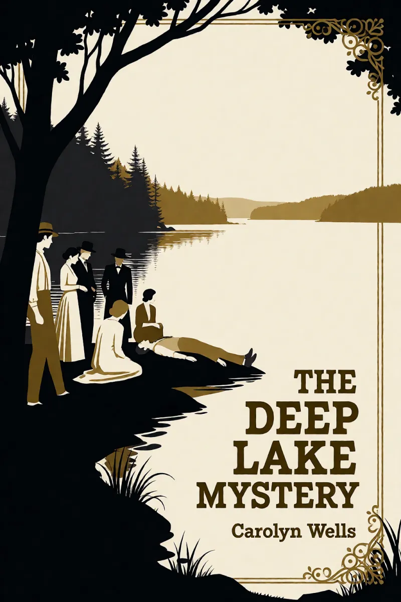Cover of The Deep Lake Mystery by Carolyn Wells