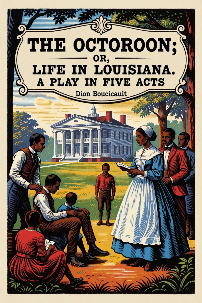Cover of The Octoroon; or, Life in Louisiana. A Play in Five acts by Dion Boucicault
