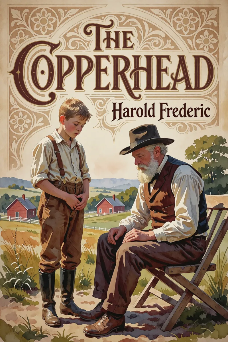 Cover of The Copperhead by Harold Frederic