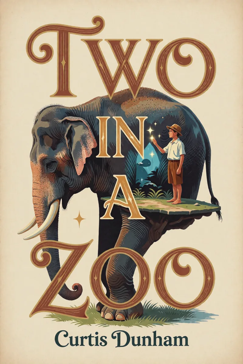 Cover of Two in a Zoo by Curtis Dunham