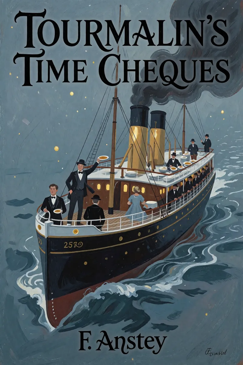 Cover of Tourmalin's Time Cheques by F. Anstey