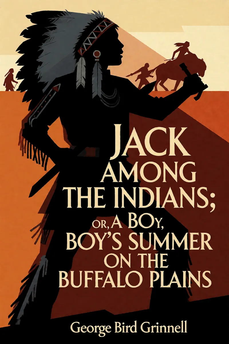 Cover of Jack Among the Indians; Or, A Boy's Summer on the Buffalo Plains by George Bird Grinnell