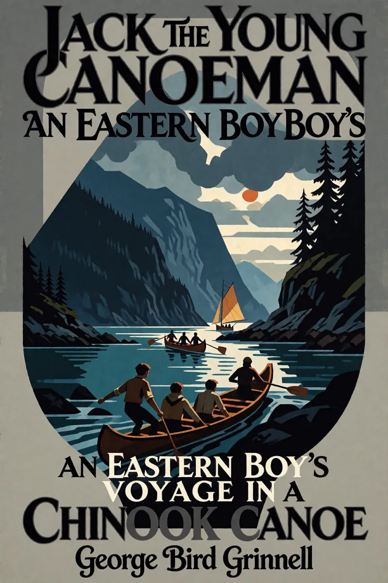 Cover of Jack the Young Canoeman: An Eastern Boy's Voyage in a Chinook Canoe by George Bird Grinnell