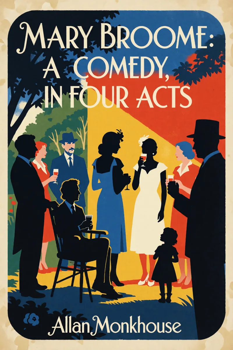 Cover of Mary Broome: A Comedy, in Four Acts by Allan Monkhouse