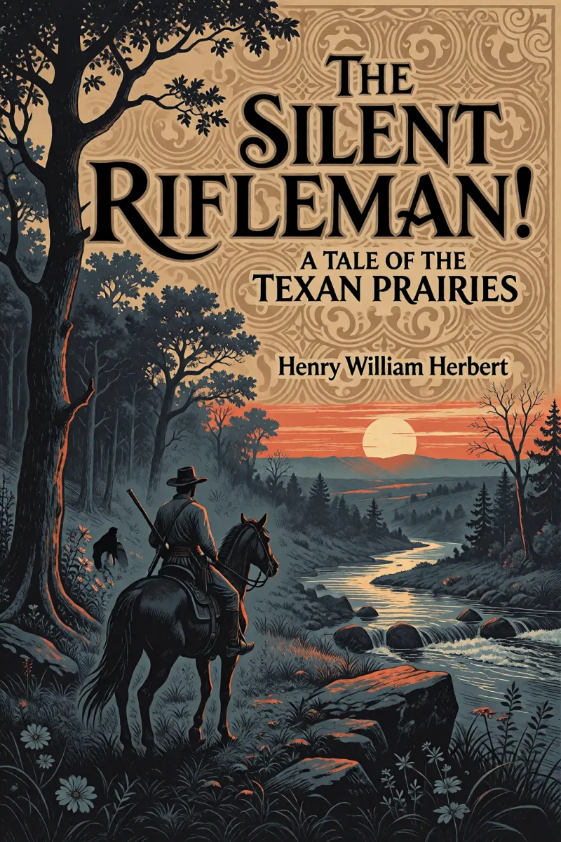 Cover of The Silent Rifleman! A tale of the Texan prairies by Henry William Herbert