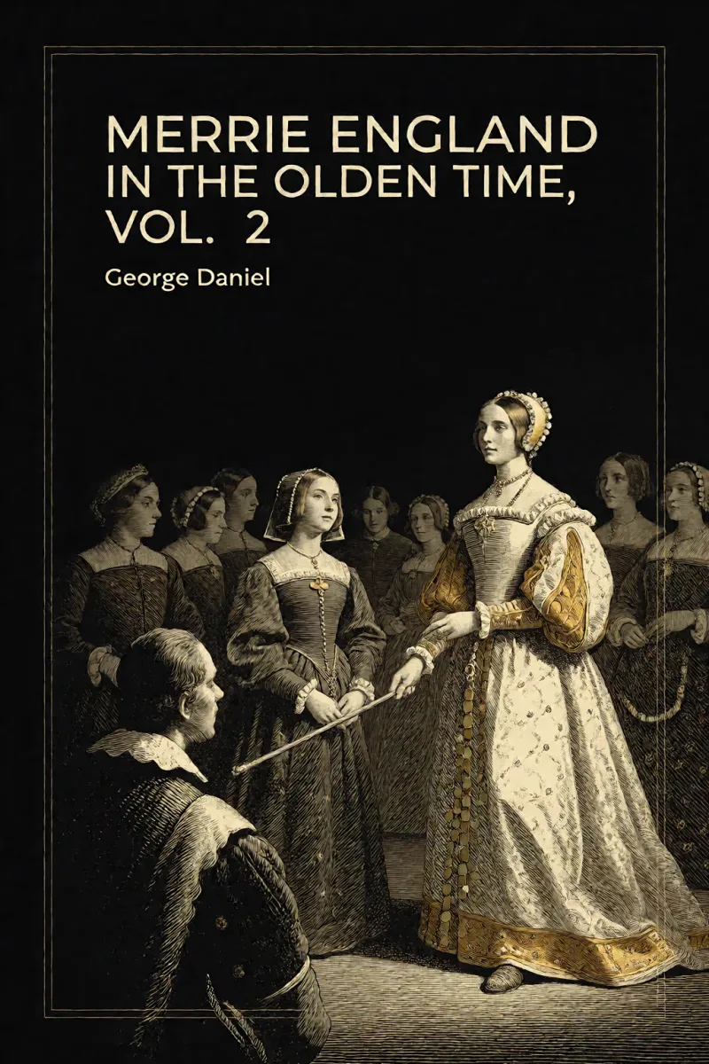 Cover of Merrie England in the Olden Time, Vol. 2 by George Daniel