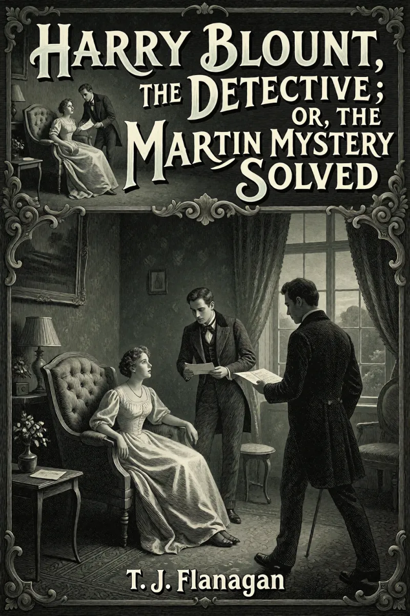 Cover of Harry Blount, the Detective; Or, The Martin Mystery Solved by T. J. Flanagan