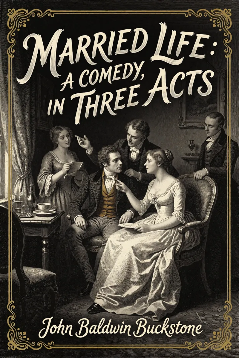 Cover of Married Life: A Comedy, in Three Acts by John Baldwin Buckstone