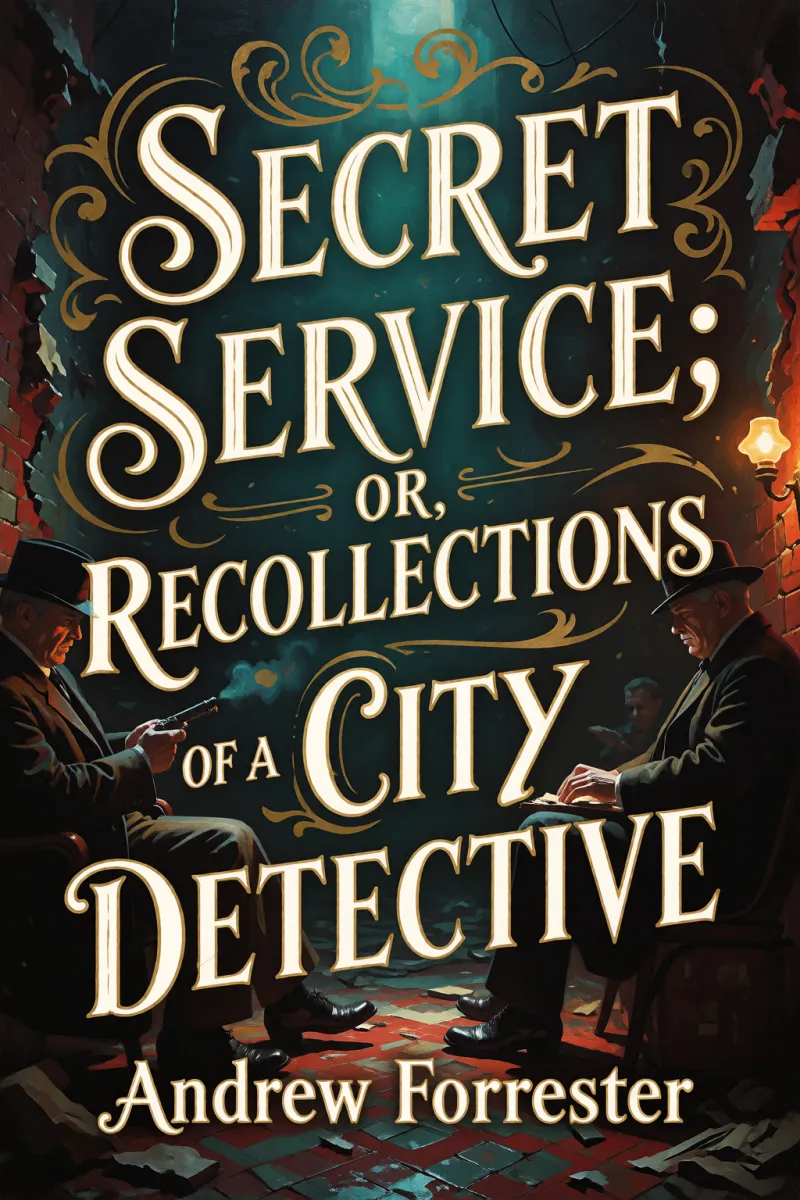 Cover of Secret Service; or, Recollections of a City Detective by Andrew Forrester