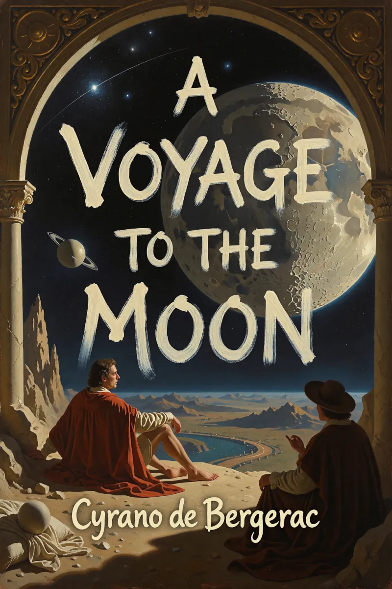 Cover of A Voyage to the Moon by Cyrano de Bergerac