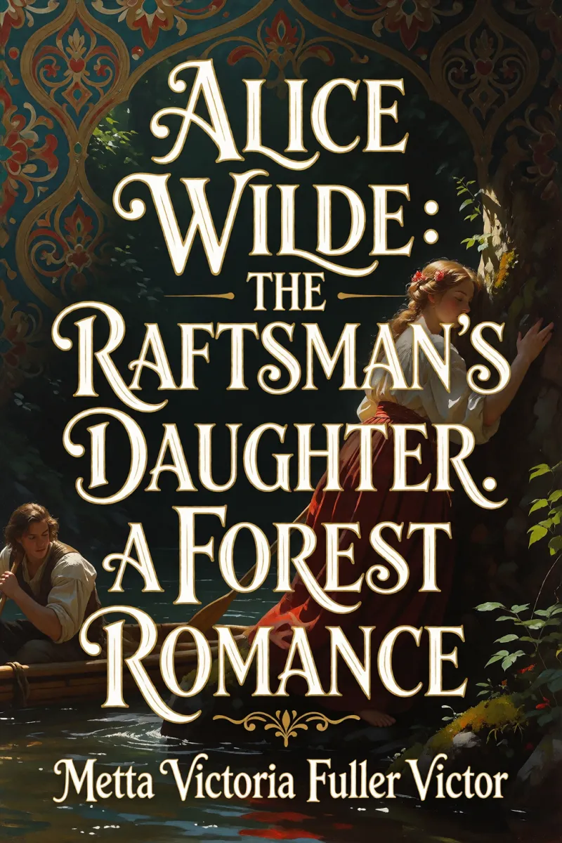 Cover of Alice Wilde: The Raftsman's Daughter. A Forest Romance by Metta Victoria Fuller Victor