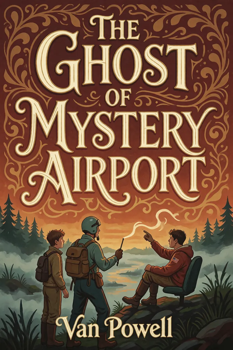 Cover of The Ghost of Mystery Airport by Van Powell