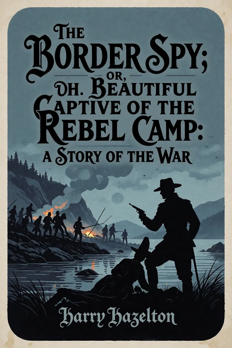 Cover of The Border Spy; or, The Beautiful Captive of the Rebel Camp: A Story of the War by Harry Hazelton