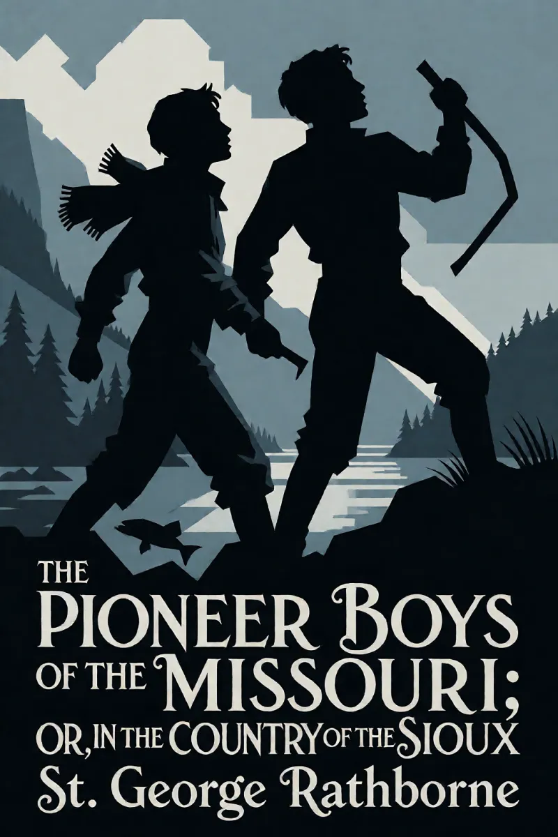 Cover of The Pioneer Boys of the Missouri; or, In the Country of the Sioux by St. George Rathborne