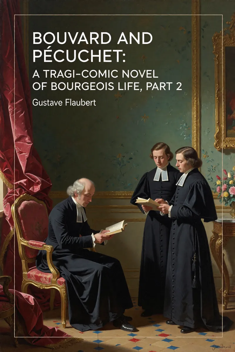 Cover of Bouvard and Pécuchet: A Tragi-comic Novel of Bourgeois Life, part 2 by Gustave Flaubert