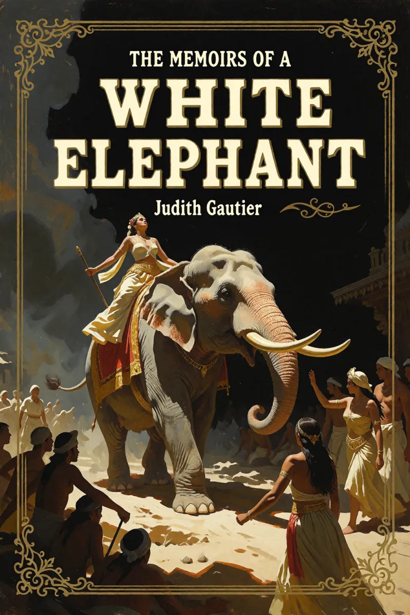Cover of The Memoirs of a White Elephant by Judith Gautier